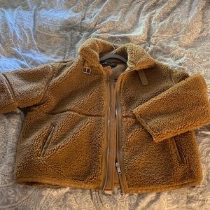 Furry coat from Zara. Worn once, perfect for fall and winter!